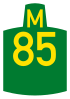 Metropolitan route M85 shield