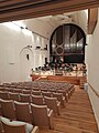 Zrekonstruovaný koncertní sál v roce 2023