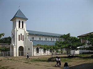 Catholic Church "Sacre Coeur" (built 1928), Vientiane. Laos1 558.jpg
