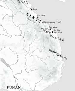 Lâm Ấp in c. 400 AD