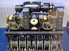 Шифровальная машина Лоренца двенадцать роторов с механизмом