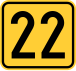 State Road 22 shield}}