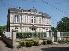 Ang Town Hall sa monceaux-le-comte