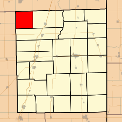 Location in Iroquois County