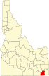 Map of Idaho highlighting Franklin County.svg