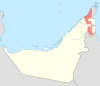 Lage Ra’s al-Chaimas in den Vereinigten Arabischen Emiraten