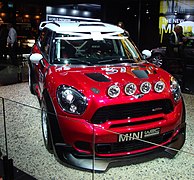 Představení Mini Countryman WRC na autosalonu v Paříži