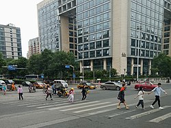 花市南大街同廣渠門內大街嘅交界