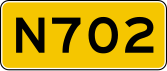 Provincial highway 702 shield}}