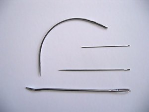 Needles used for hand sewing