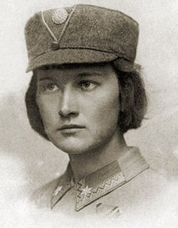 Елена Степанив в 1915 году