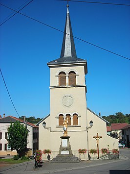 Parochiekerk van Saint-Hubert / Sankt Hubertus in Obervisse / Oberwiese in Lothringen