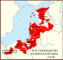 L'État teutonique en 1410.