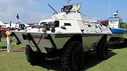 V-150 of the Philippine National Police Special Action Force (PNP-SAF)