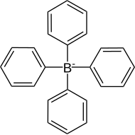 Tetraphenylboration