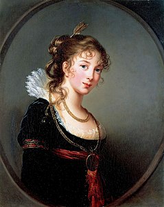 Princesse Antoni Henryk Radziwill 1802, par Élisabeth Vigée Le Brun Collection privée