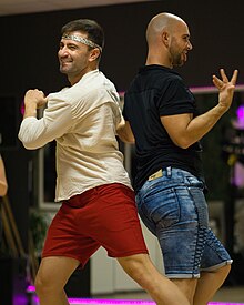 Felipe y Tiago bailarines de bachata