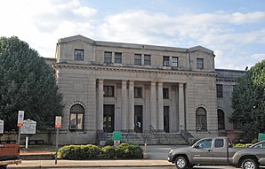 Richmond County Courthouse (2007), einer von 17 Einträgen des Countys im National Register of Historic Places