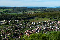 Skyline of Roulans