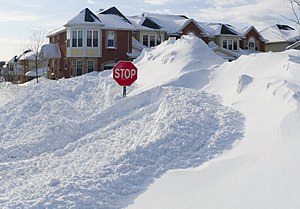 Winter of 2007-2008 in Ottawa, Canada.