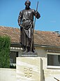 Statue des Saint Gens in Monteux