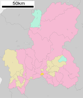 坂祝町位置図