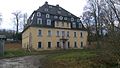 Viergeschossiges Mansardwalmdach am Schloss Burkersdorf