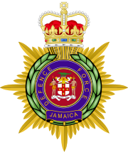 The seal of the Jamaica Defence Force featuring the Crown of St Edward Seal of the Jamaica Defence Force.svg