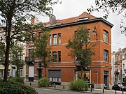 Sint-Gillis, Hoek Ducpétiauxlaan 53a - Albaniëstraat 117 (1897)