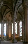 Koromgangen i St. Denis-katedralen, begynnelsen på gotikken