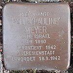 Stolperstein für Paula ‚Pauline‘ Meyer