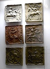 Чешские изразцы. XV век