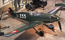 Bf 109-E3 da Força Aérea Suíça.