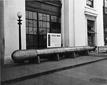 A Japanese Type 93 torpedo - nicknamed "Long Lance" after the war Type93torpedo.jpg