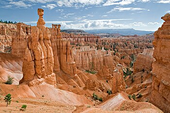 Thor's Hammer formation in Bryce Canyon Nation...