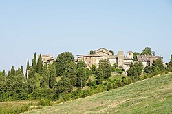 Skyline of Castello di Serravalle