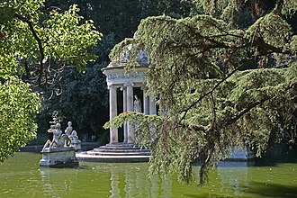 Villa Durazzo-Pallavicini Veduta del tempio di Diana.JPG