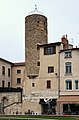 Palais de Justice mit seinem mittelalterlichen Turm in Vienne