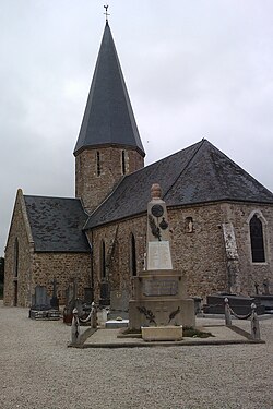 Skyline of Angoville-sur-Ay