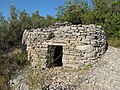 ネチュヤム村の石造小屋