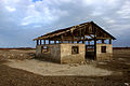 ‏One of the shacks in the workers' camp ב-(אנ')