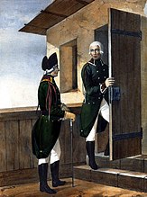 Унтер-Офицеры 11-го и 12-го Егерских полков. 1797-1801 гг.[1]