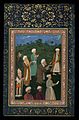 Абул Хасан. Поэт Саади преподносит книгу своих стихов. 1615, Музей Уолтерса, Балтимор