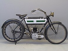 Triumph 3½ HP Model uit 1907