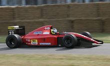 Despite not winning a single race in 1991 (which would last until the 1994 German Grand Prix), Ferrari finished third with the 642, switched mid-season to the 643 (shown). 2006FOS 1991Ferrari.jpg