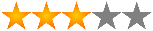 a yellow star on a black background
