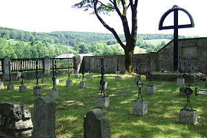 Воинское кладбище № 70 в окрестностях села Овчары, Польша