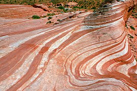 Fire Wave - a formation similar to The Wave in Arizona