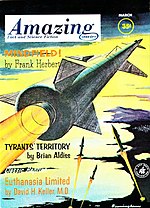 Amazing Stories cover image for March 1962