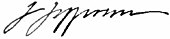 signature de Joseph Jefferson